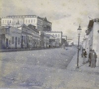 Porto Alegre Rua Fernando Machado( antiga Rua do Arvoredo) sécXIX 1