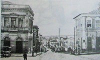 Porto Alegre Rua Gal Câmara (da Ladeira ) início séc XX 