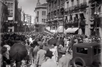 Porto Alegre Rua General Câmara(popular Ladeira) Manifestantes durante a Revolução déc1930 