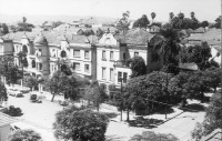 Porto Alegre Rua Hilário Ribeiro(acervo Laudelino Medeiros) déc1950 