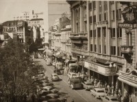 Porto Alegre Rua da Praia em frente à Praça da Alfândega déc1940