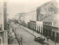 Porto Alegre Rua dos Andradas(Rua da Praia) 1890