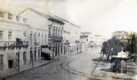 Porto Alegre Rua dos Andradas e Praça da Alfândega déc1910
