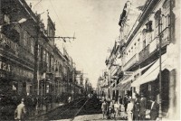 Porto Alegre Rua dos Andradas entre Marechal Floriano e Vigário José Inácio - déc de 10