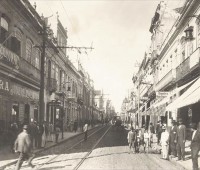 Porto Alegre Rua dos Andradas esquina com Rua Marechal Floriano(Virgílio Calegari) déc1910 1