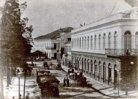 Porto Alegre Sede Carris Praça Senador Florêncio esquina com a Rua da Praia(acervo Carris)