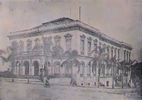 Porto Alegre Teatro São Pedro propriedade do Governo 