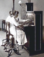 Porto Alegre Telefonistas da Companhia União Telephonica(acervo Ronaldo Fotografia) 1900 