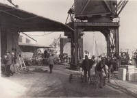 Porto Alegre Trabalhadores no porto 1953