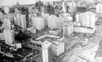Porto Alegre Vista aérea centro déc1960