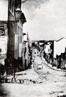 Porto Alegre Vista da Rua da Praia a partir da Praça Dom Feliciano déc1890