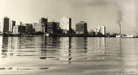 Porto Alegre Vista de Porto Alegre em 1958