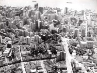 Porto Alegre Vista do Centro Praças Argentina e Conde de Porto Alegre 1960