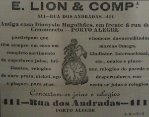 Propaganda E Lion e Comp 1901