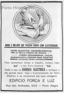 Propaganda Ferro Elétrico Revista do Globo 1930