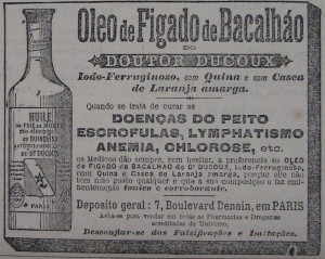 Propaganda Oleo de Figado de Bacalháo 1901