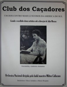 Propaganda Porto Alegre Club dos Caçadores anúncio