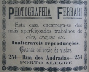 Propaganda Porto Alegre Fotografia Ferrari