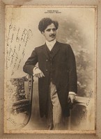 Virgílio Calegari enviada seu ex aluno e amigo Domingos Mancuso 1910          