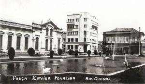 Rio Grande Postal Praça Xavier Ferreira 