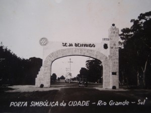 Rio Grande entrada da cidade 1950