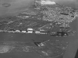 Rio Grande porto novo vista aérea déc1940