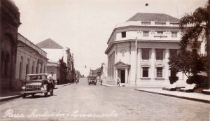 Livramento Postal vista Rua dos Andradas 1939