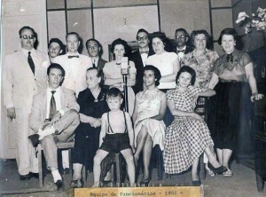 Uruguaiana Locutores da Rádio Charrua déc1950  