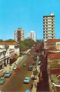 Uruguaiana Rua Bento Martins(foto Derli Paim) déc1970 