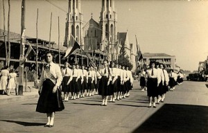 Venâncio Aires, desfile cívico(acervo Jonas CL) de 1960