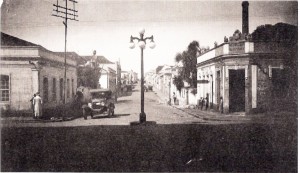 Cachoeira do Sul Rua Sete de Setembro com Rua Presidente Vargas déc1930