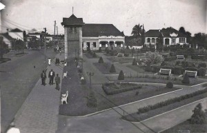 Carazinho Praça Brasil(atual Praça Albino Hillebrand) déc1940