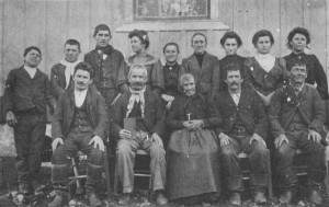 Caxias do Sul Ana Rech Família de Anna Rech Sentados Vitório Ângelo Anna João José 1909