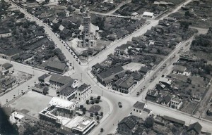 Caxias do Sul Construção da Igreja de São Pelegrino(acervo Janir Paternoster)