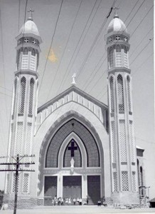 Caxias do Sul Construção da Igreja dos Capuchinhos(acervo Luiz Henrique da Rocha) 1960 12