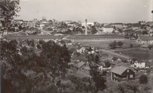 Caxias do Sul Depois da construção da Cooperativa Madeireira Caxiense(acervo Evando Beux)