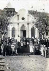 Caxias do Sul Distrito Galópolis(templo em homenagem a Nossa Senhora do Rosário de Pompéia) 1933