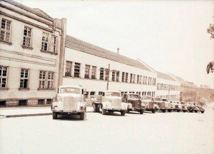 Caxias do Sul Industrial Madereira pela Rua Marechal Floriano 1956