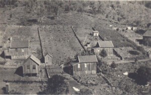 Caxias do Sul na década de 30. Bairro de São Luiz distante poucos km do centro