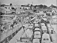 Guaíba Travessia de barcas para Porto Alegre déc1950