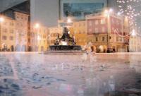 Trento Piazza Duomo Neve