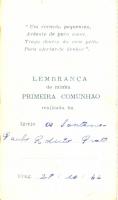 Comunhão Paulo Roberto Verso 1962