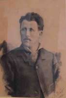 Romualdo Prati Anacleto carboncino 1891 di Ravagnan Franco