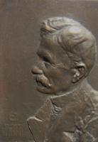 Edmondo Prati Eugenio Prati formella in bronzo 1925