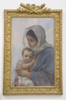 Eugenio Prati Madonna con bambino